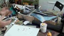 How To Organize Collage Materials