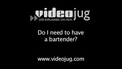 Do I need to have a bartender?: Party Presentation