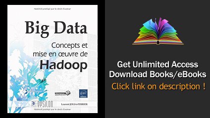 Download PDF Big Data - Concepts et mise en oeuvre de Hadoop