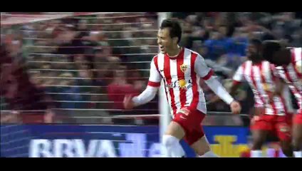 Goal Espinosa  - Almeria 2-0 Granada - 11-04-2015