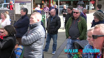 NUJ rally against Trinity Mirror's Caernarfon office shutdown