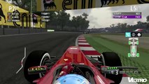 F1 2011 Ferrari Alonso Monza Gameplay (HD 1080p)