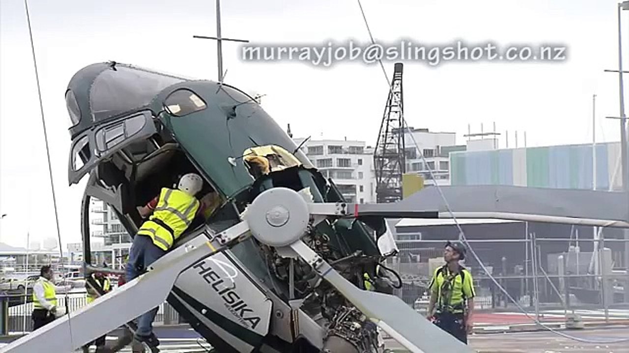 helicopter crash video