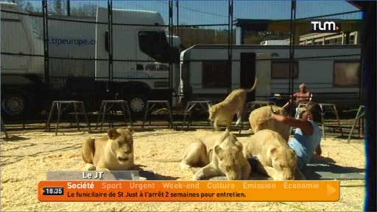 Le cirque Pinder plante son chapiteau à Lyon