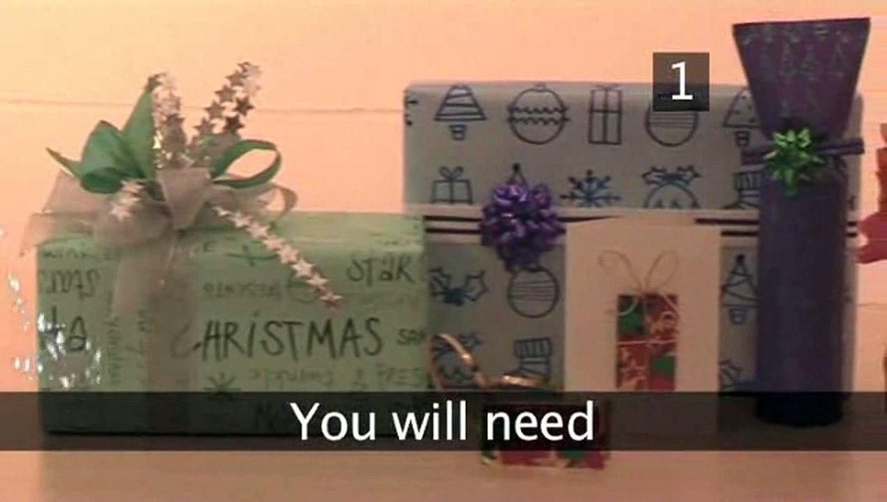 How To Wrap A Square Ended Box