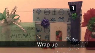 How To Create An Xmas Card Using Wrapping Paper