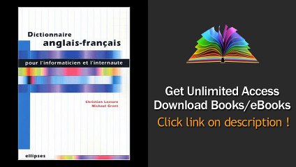 Download PDF Dictionnaire anglais-franais pour linformaticien et linternaute