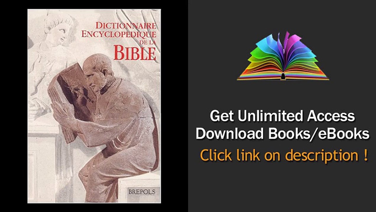 Download PDF Dictionnaire encyclopdique de la Bible