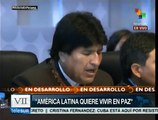 Evo Morales: El pueblo venezolano y el Caribe no somos amenaza