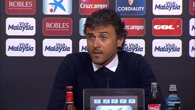 Luis Enrique: No pasa nada, seguimos líderes