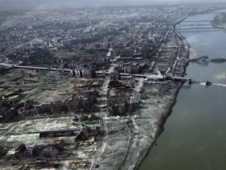 City Of Ruins; Destroyed Warsaw-Poland In 1945