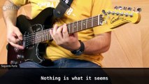 Duality - Slipknot (guitar lesson - aula de guitarra)