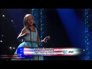 Jackie Evancho - Time To Say Goodbye - America's Got Talent