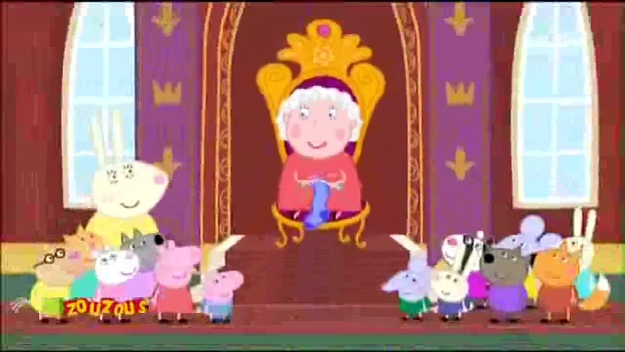 Peppa Pig   La reine HD    Dessins animés complets pour enfants en Français