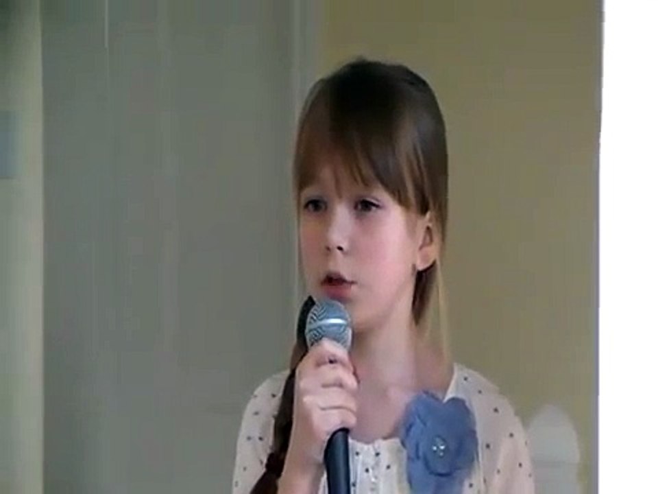 Connie Talbot - Someone Like You Adele cover (first version)