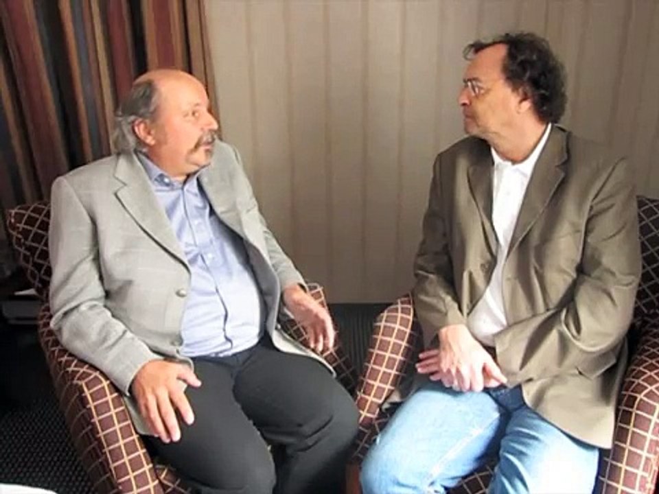 Dr. Hansjörg Herr and Dr. Kurt Hübner discussing the sovereign debt crisis in Europe