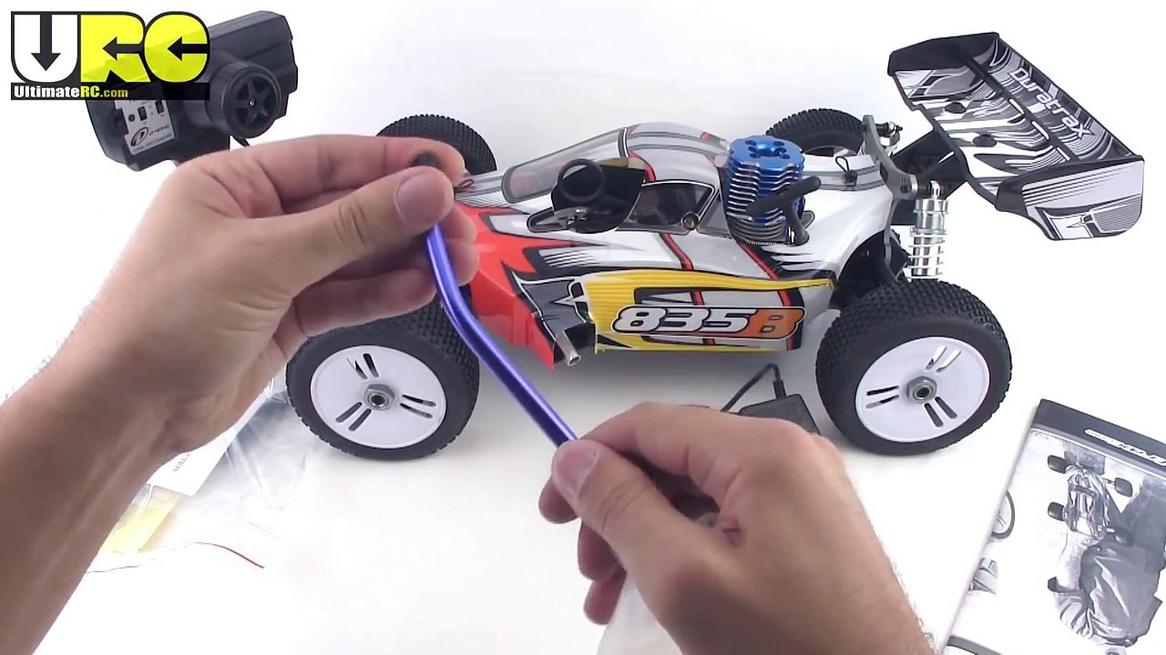 Duratrax 835B 1/8th scale nitro buggy unboxed