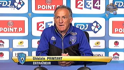 Bastia 0-4 Paris : Conf. d'après-match de G. Printant