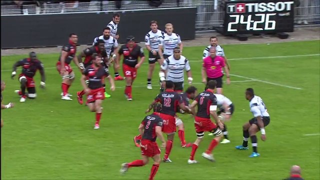 TOP14 - Brive - Lyon: Essai George Smith (LYO) - J22 - Saison 2014/2015