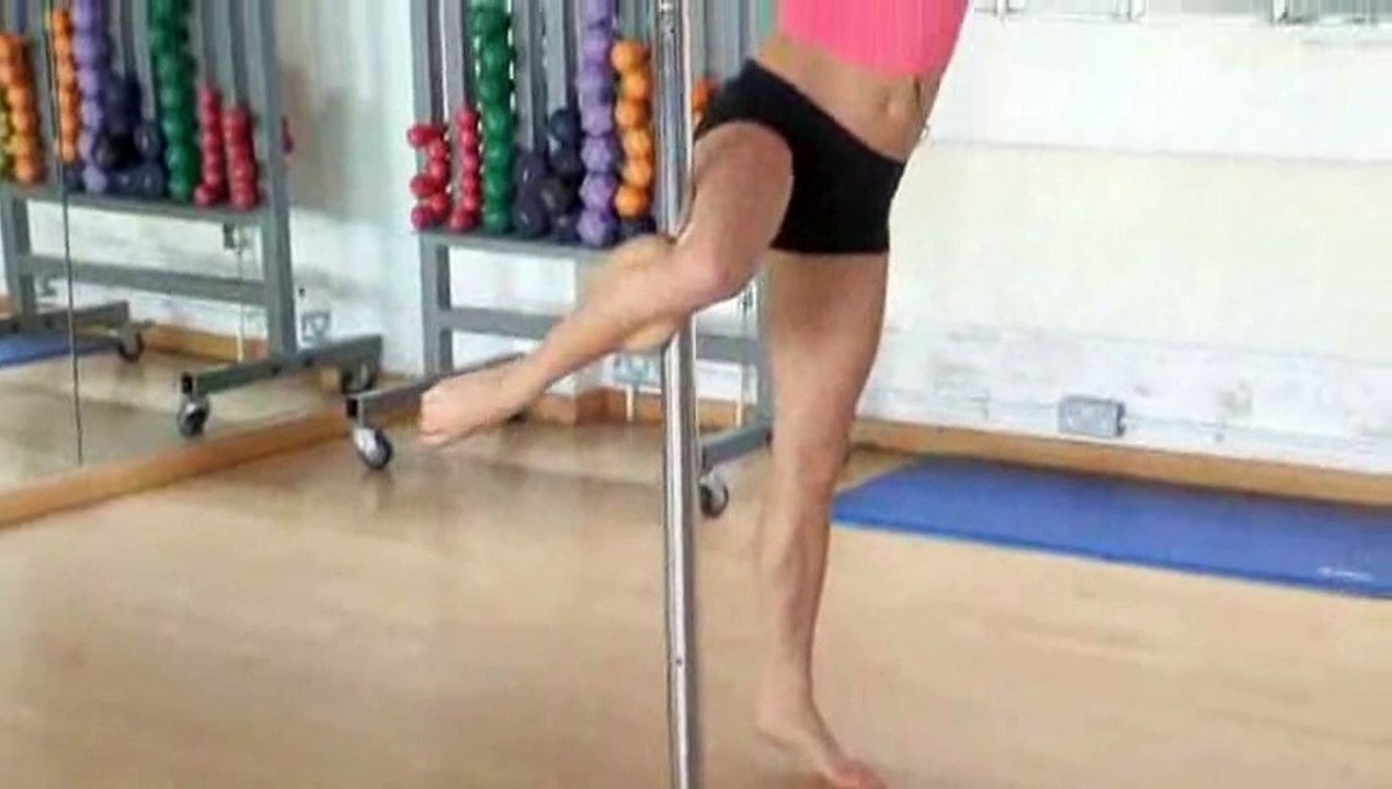 How To Do Ice Skater Spins In Pole Dancing