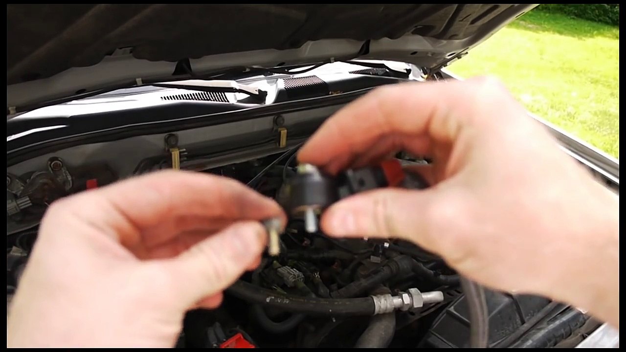 1999 Nissan Pathfinder 3 3l Knock Sensor Relocation Also Works On Frontier Qx4 Obdii P0325 Video Dailymotion