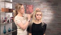 How To Do A Rolled And Plaited Updo