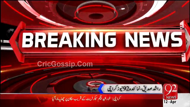 Ranger Raided Near MQM Secretariat And Arrested Two MQM Workers This Morning