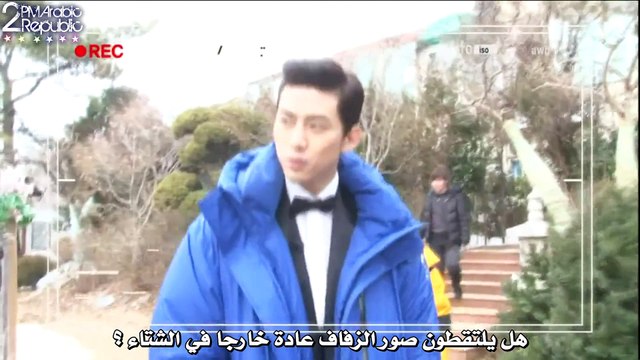 [2pm Arabic Republic] wgm TQ making film EP5 Arabic sub P~1