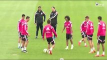 Cristiano Ronaldo Pulls off Insane Nutmeg During Real Madrid Training Session