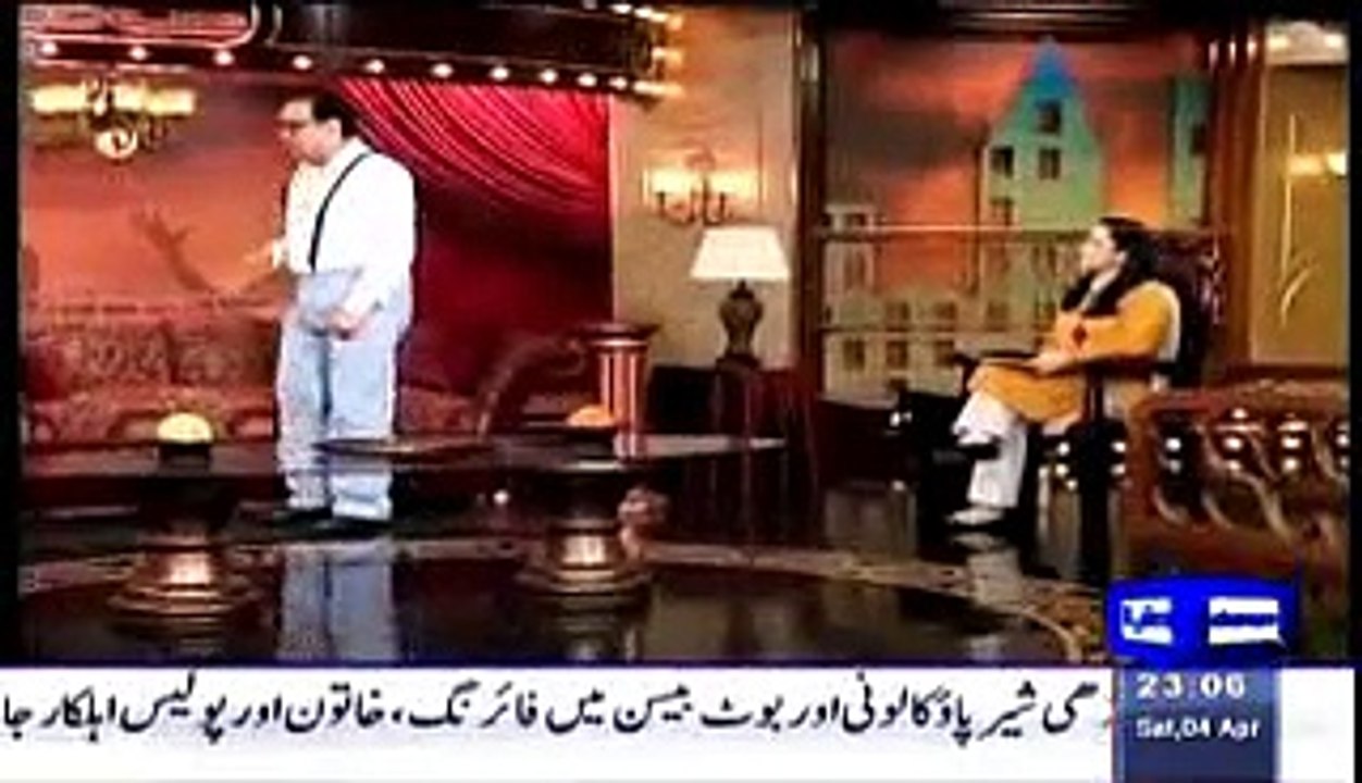 Hasb e Haal with Azizi 04 April 2015 Part 1 of 5 - Dunya News