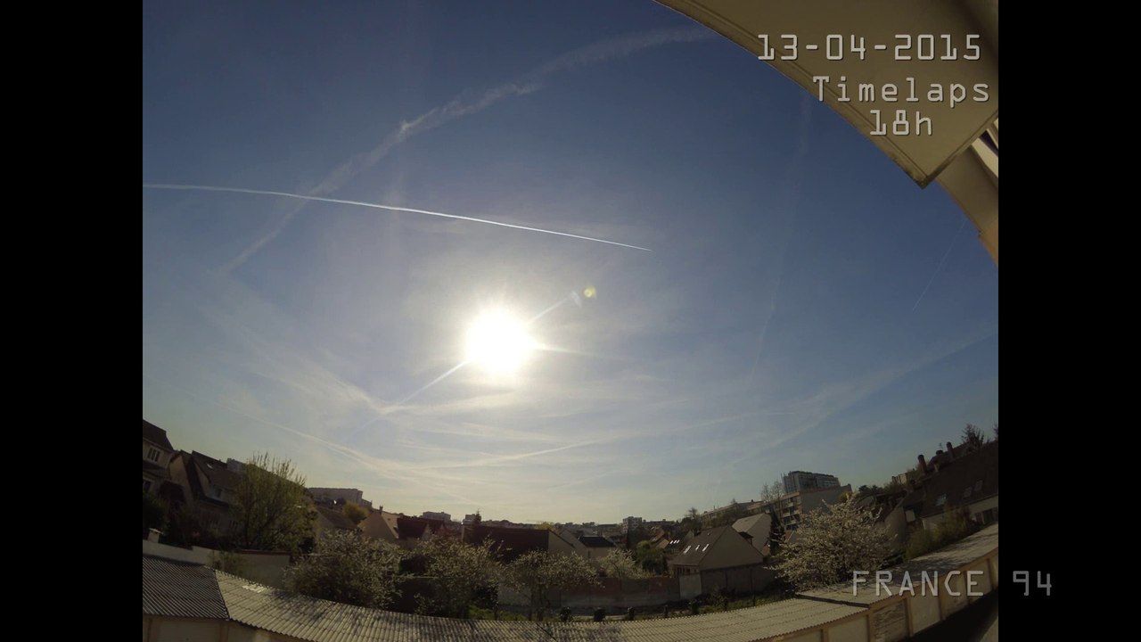 SKY TIMELAPS HD Avril 2015