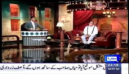 Hasb e Haal with Azizi 04 April 2015 Part 2 of 5 - Dunya News