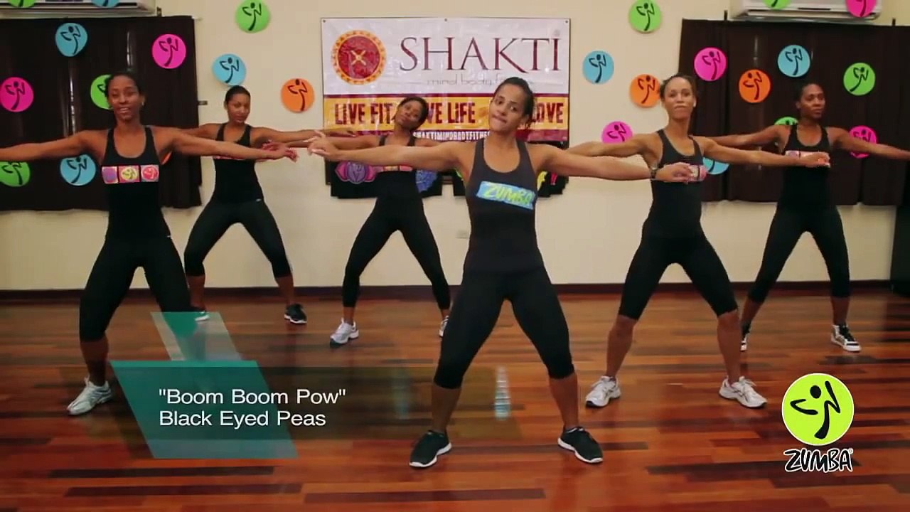 Boom Boom by Black Eye Peas Zumba Routine (720p)