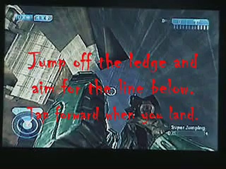 Halo 2 Headlong Super Jump Tutorial: The Crane Bounce