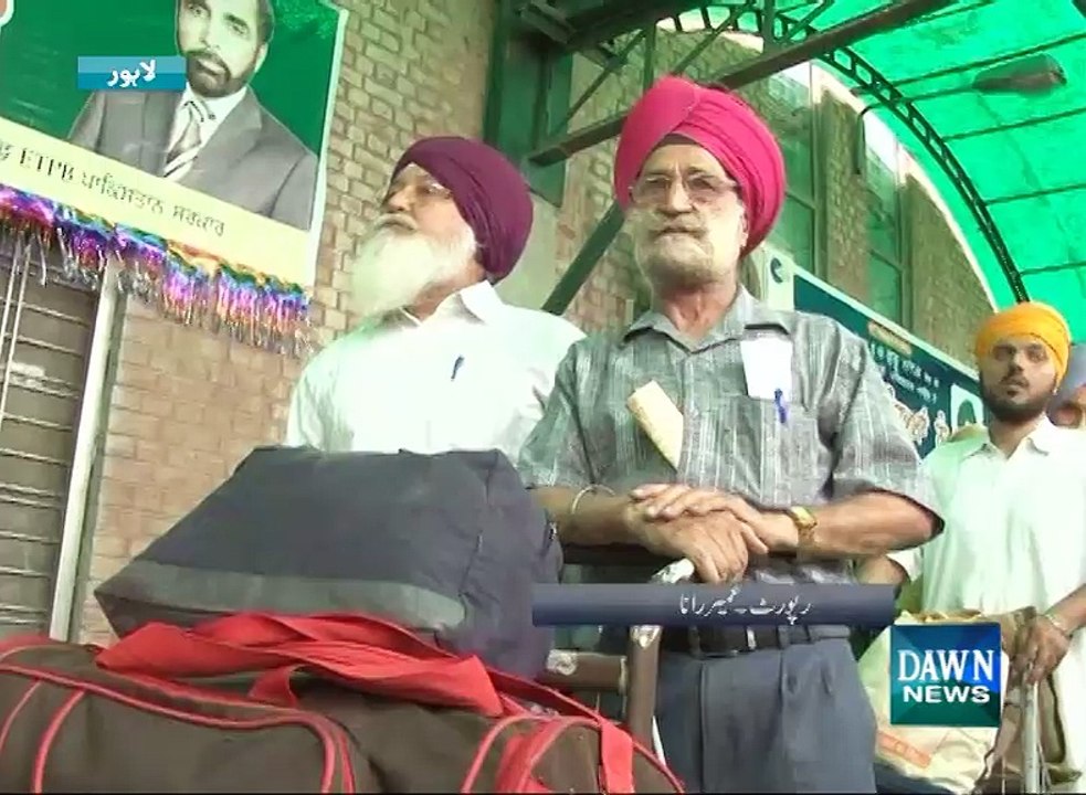 Sikh yatri arrives in lahore
