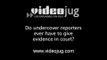 Do undercover reporters ever have to give evidence in court?: Being An Undercover Reporter