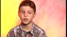 Visually Impaired 8 year old boy shares his life changing story - Inspirational Video