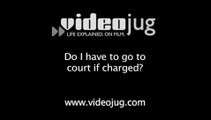 Do I have to go to court if charged?: Being Charged By The Police