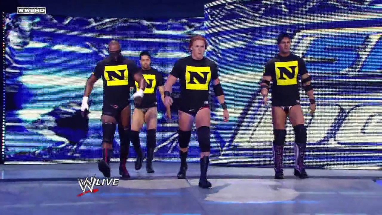 SmackDown: The Nexus invades the live debut on Syfy