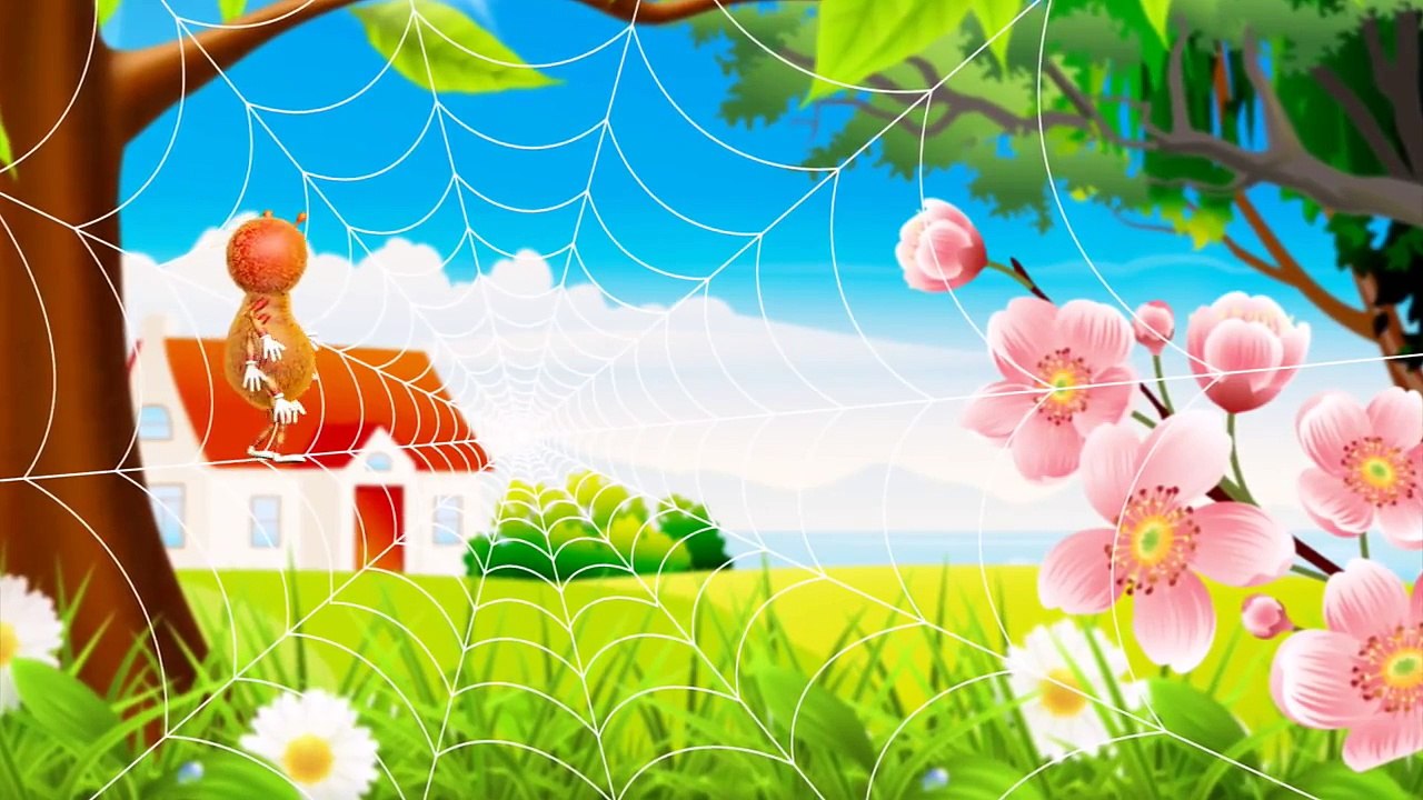 Muffin Songs - Eensy Weensy Spider  | nursery rhymes & children songs with lyrics