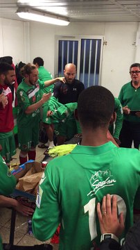 Dans les vestiaires, Dibassy meneur d'hommes