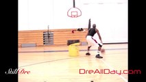 Dre Baldwin: Back-To-Screen Stutter Dribble Pullup Jumper Pt. 1 | Ball Screen Moves