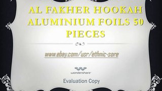 Al Fakher Hookah Aluminium Foils 50 Pieces Pack !!