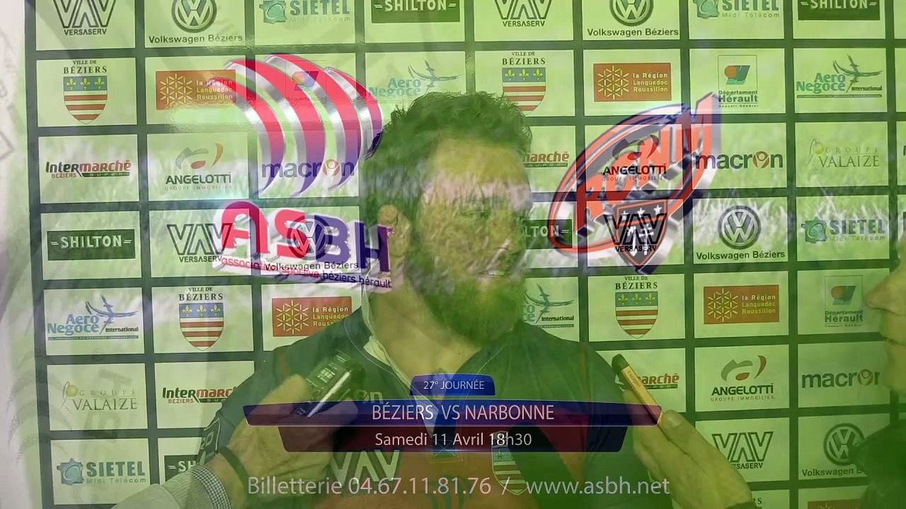 27° Journée de ProD2 ASBH - Narbonne Réaction Romain Brison