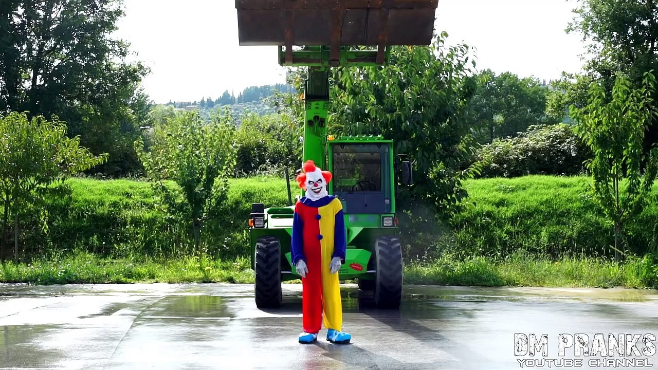 Killer Clown ALS Ice Bucket Challenge! #IceBucketChallenge #strikeoutals