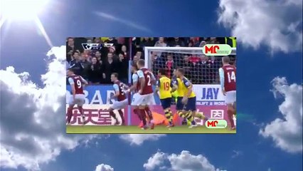 Arsenal vs Burnley 2015 Goals & Highlights 11/04/2015