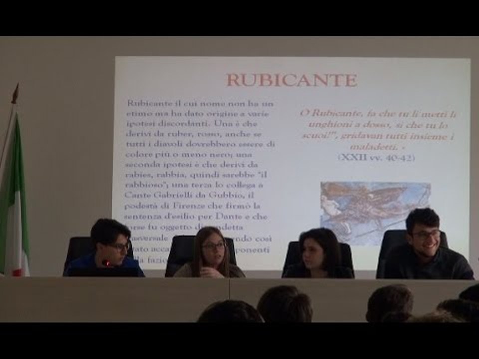 Aversa (CE) - Lectura Dantis al Liceo Fermi (10.04.15)