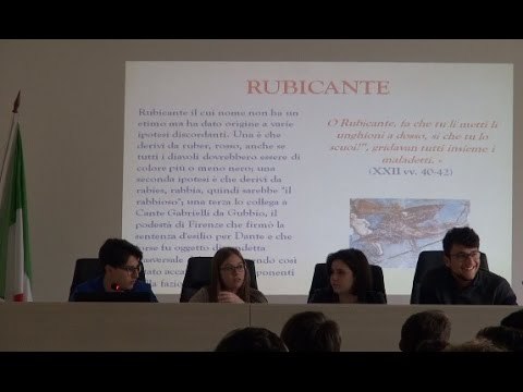 Aversa (CE) - Lectura Dantis al Liceo Fermi (10.04.15)