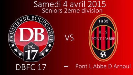 Match Séniors DBFC17 - Pont L'abbe