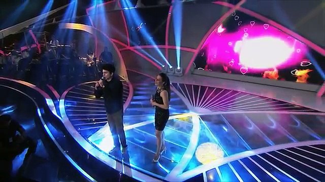 Programa Raul Gil - Karen Mattos e Davi Lukato (Acalma o Meu Coração) - Homenagens Lauriete